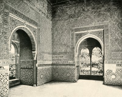 Interiøret i Captives Isabel De Solis Tower, 1907. av Unbekannt