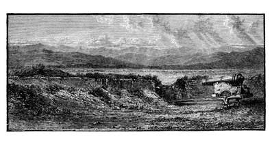 Interiør av Citadel, Quebec, 1800-tallet av Unbekannt