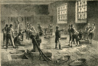 Myntverkets interiør, c1872. av Unbekannt