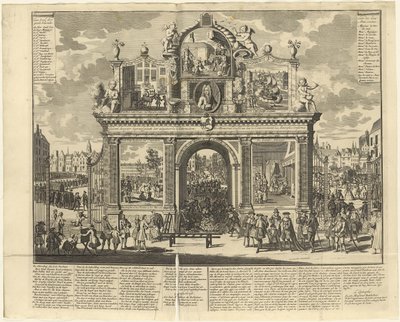 Investeringsordninger: Minnebue reist på gravstedet til ødelagte aksjonærer, 1720. av Unbekannt