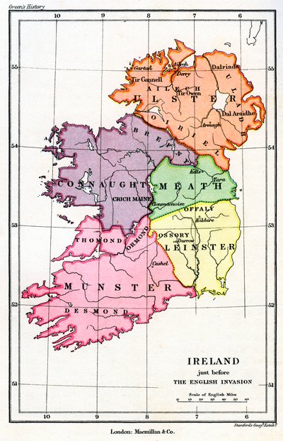 Irland like før den engelske normanniske invasjonen, 1169 1893 av Unbekannt
