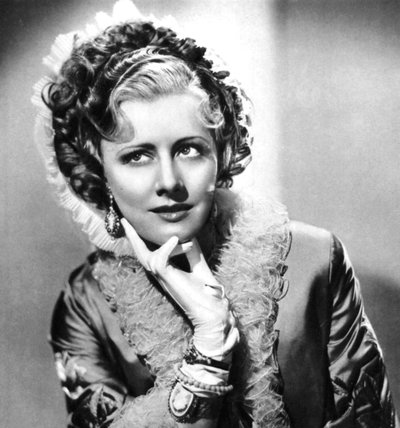 Irene Dunne , amerikansk filmskuespiller og sanger, 1934-1935 av Unbekannt