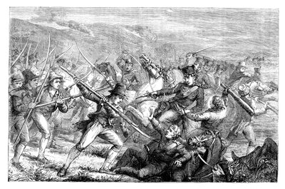 Irsk anti-tiende-agitasjon, Carrickshock, 1831 c1895 av Unbekannt
