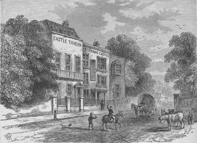 Jack Straws Castle, Hampstead, London, ca 1900 1911 av Unbekannt