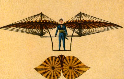 Jacob Degens flyvemaskin, 1808, 1932. av Unbekannt