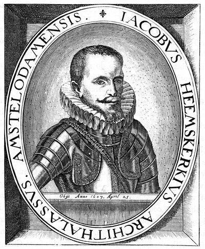 Jacob van Heemskerk, nederlandsk marineoffiser og oppdagelsesreisende, c1595 av Unbekannt