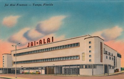 Jai Alai Fronton - Tampa, Florida, ca 1940-tallet av Unbekannt