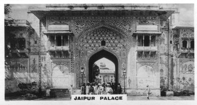 Jaipur-palasset, India, c1925 av Unbekannt
