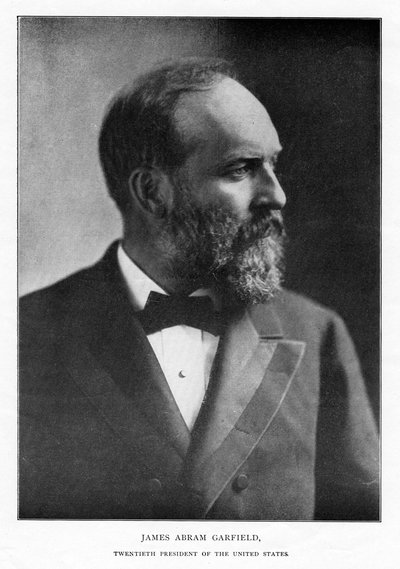 James Abram Garfield, 20. president i USA, c1881 av Unbekannt