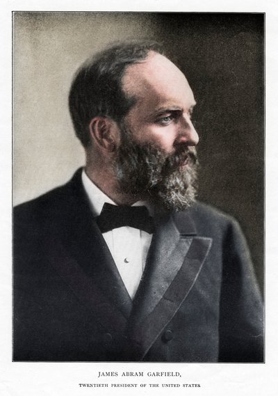 James Abram Garfield, 20. president i USA, c1881 av Unbekannt