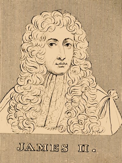 Jakob II, 1633-1701, 1830. av Unbekannt