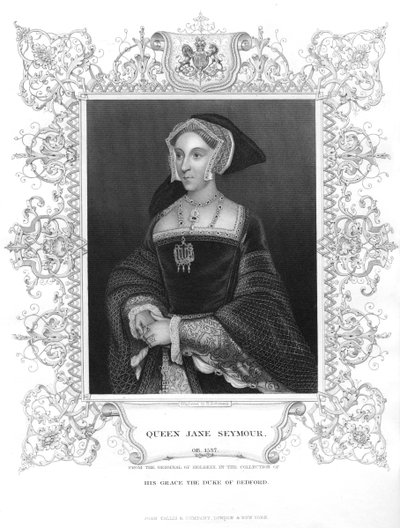Jane Seymour, tredje kone til Henry VIII, c1536, 1800-tallet av Unbekannt