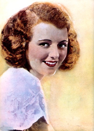 Janet Gaynor , amerikansk skuespillerinne, 1934-1935 av Unbekannt