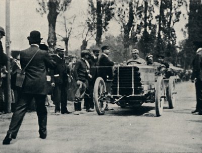 Jarrott ankommer Bordeaux i Race of Death, 1937 av Unbekannt