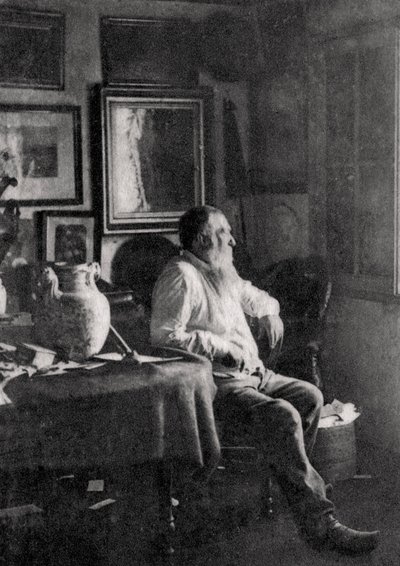 Jean-Baptiste Alphonse Karr , fransk kritiker, journalist og romanforfatter, 1889 av Unbekannt