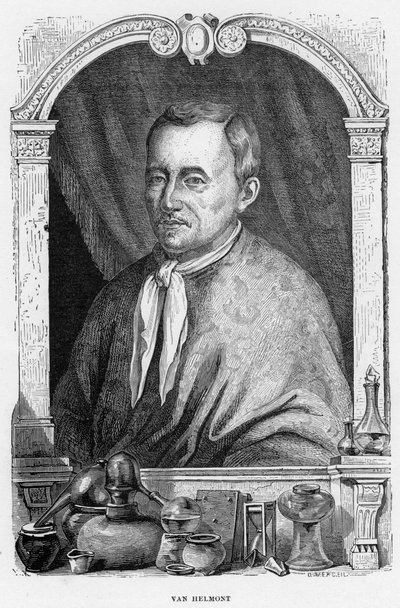 Jean Baptiste von Helmont , belgisk lege og kjemiker, 1870 av Unbekannt