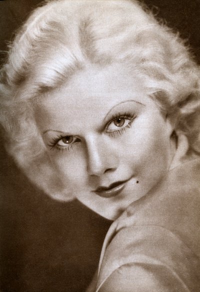 Jean Harlow , amerikansk filmskuespillerinne, 1933 av Unbekannt