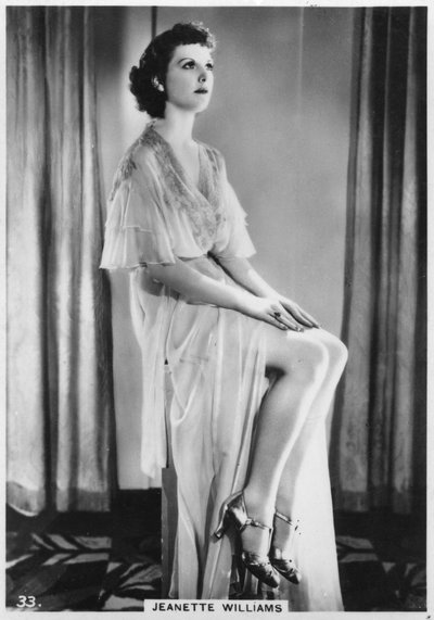 Jeanette Williams, c1938 av Unbekannt