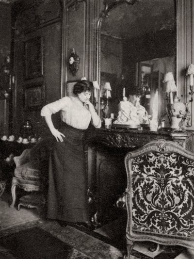 Jeanne Julia Bartet , fransk skuespillerinne, 1901 av Unbekannt