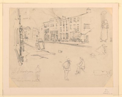 Jersey Street, New York av Unbekannt