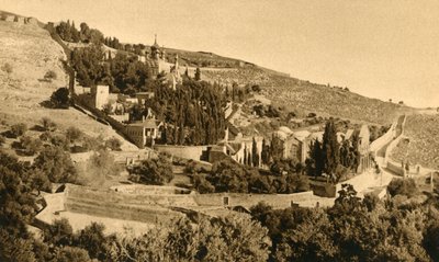 Jerusalem - Getsemane, c1918-c1939. av Unbekannt
