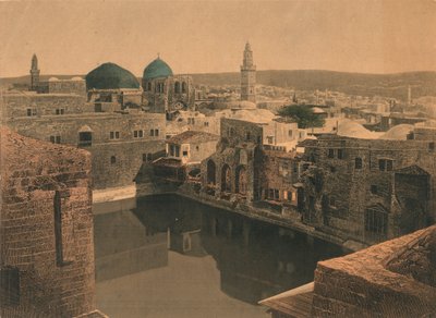 Jerusalem, midten av slutten av 1800-tallet. av Unbekannt