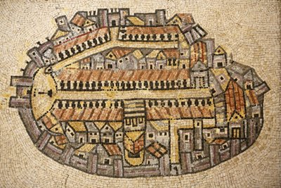 Jerusalem tempel mosaikk, Jerusalem, Israel av Unbekannt
