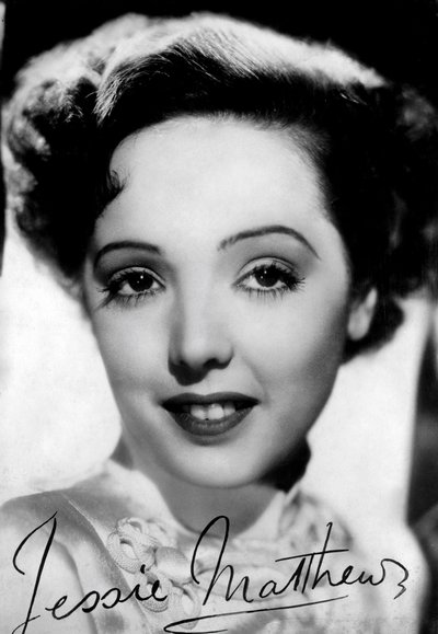 Jessie Matthews 1907-1981, engelsk skuespiller, danser og sanger, ca 1930-c1940-tallet av Unbekannt