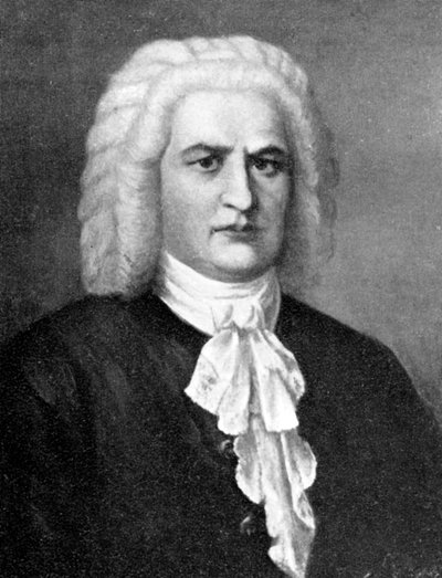 Johann Sebastian Bach, 1685-1750, tysk komponist, 1909 av Unbekannt