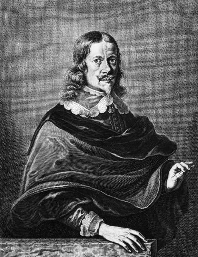 Johannes Hevelius, tysk astronom, 1673 av Unbekannt