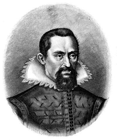Johannes Kepler , tysk astronom, tidlig på 1600-tallet, c1903 av Unbekannt
