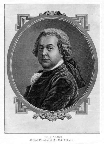 John Adams, president i USA, 1906 av Unbekannt
