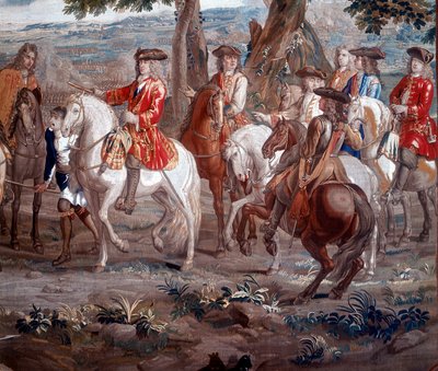 John Churchill, hertug av Marlborough 1650-1722 engelsk soldat, i slaget ved Blenheim, 1704 av Unbekannt