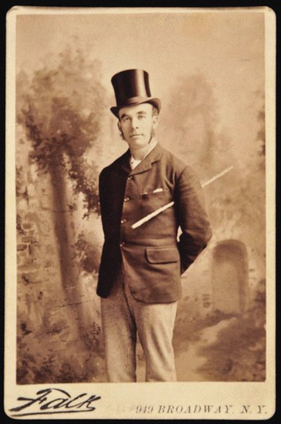 John Douglas, 9. markis av Queensberry 1844-1900 av Unbekannt