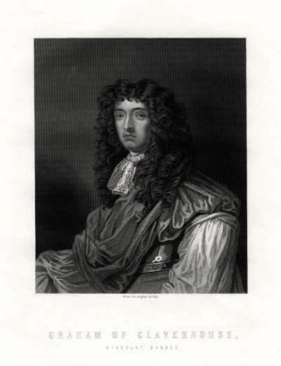 John Graham av Claverhouse, 1. Viscount Dundee ca. 1648-1689, 1800-tallet av Unbekannt