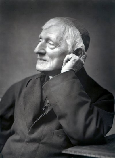 John Henry Newman , britisk kardinal, sent på 1800-tallet av Unbekannt