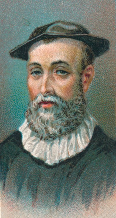 John Knox c1514-1572, skotsk religiøs reformator, 1924 av Unbekannt