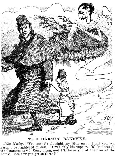 John Morley, britisk sekretær for Irland, 1894 av Unbekannt