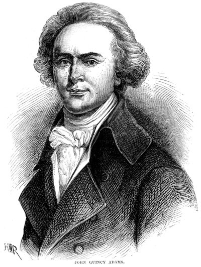 John Quincy Adams, 6. president i USA, c1880 av Unbekannt