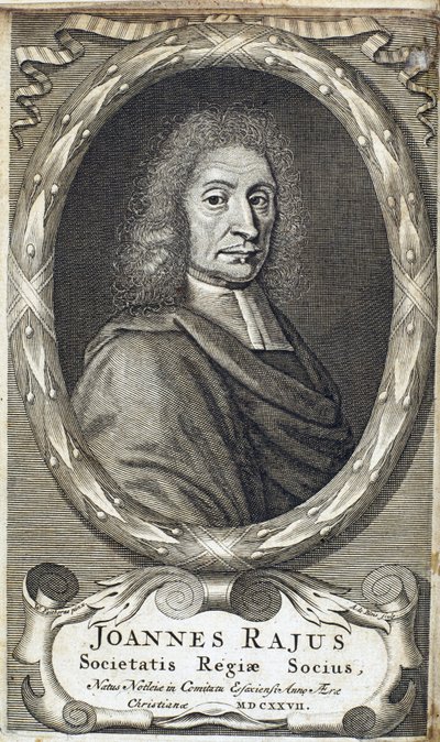 John Ray (Wray), engelsk naturforsker, ca 1700 av Unbekannt