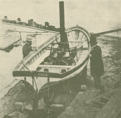 John Stevenss Twin-Screw Steamer, bygget i 1804, c1930. av Unbekannt