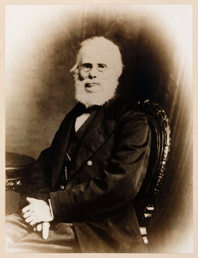 John Stringfellow, engelsk pionerflyger, ca 1880 av Unbekannt