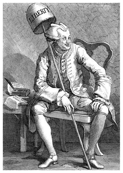 John Wilkes , engelsk politiker, 1763 1895 av Unbekannt