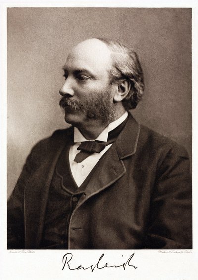 John William Rayleigh , britisk fysiker, ca 1910-1920 av Unbekannt