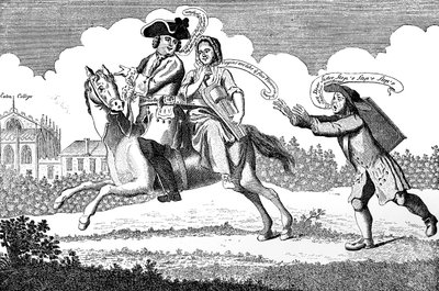 John of Gant steg opp, eller Mars på sin reise..., 1747 av Unbekannt