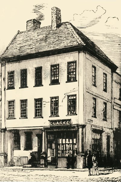 Johnsons fødested på Lichfield, 1902. av Unbekannt