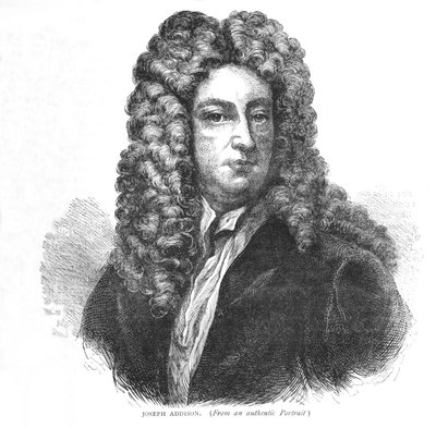 Joseph Addison , engelsk forfatter og politiker, c1870 1878 av Unbekannt