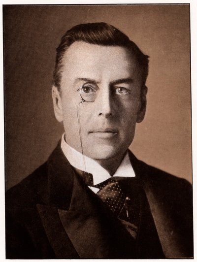 Joseph Chamberlain , britisk politiker, ca 1900 av Unbekannt
