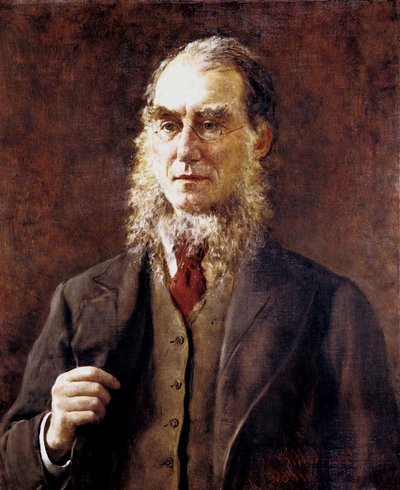 Joseph Dalton Hooker , engelsk botaniker, plantegeograf og samler av Unbekannt