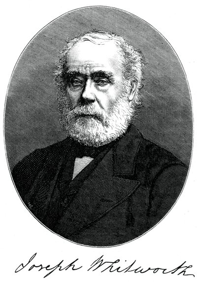 Joseph Whitworth , britisk ingeniør, gründer og oppfinner, c1880 av Unbekannt